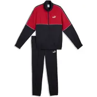 Puma Trainingspak navy / bloedrood / wit