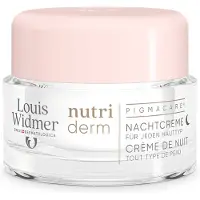 Louis Widmer nutriderm Pigmacare Nachtcrème Zonder Parfum 50 ml Nachtcrème
