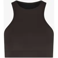 WALLIEN Bikinitop 'Racerfront Tie' bruin