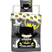 DC Comics Dekbedovertrek Batmobile 140 x 200 cm - katoen -65 x 65 cm