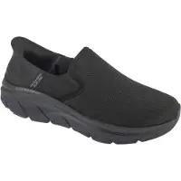 SKECHERS Slip-ons 'Slip-ins: D'Lux Walker 2.0 - Reeler' zwart