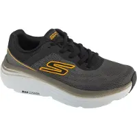 SKECHERS MAX CUSHIONING ENDEAVOUR ARDENA, comfortbale shoes, 220609-CCBK, Male, Gray Max Cushioning Endeavour Ardena Heren Sneakers – Grijs, Comfortabele Demping (220609-CCBK)