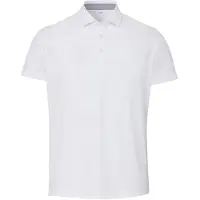 Pure Functional Slim Fit Polo shirt Korte mouw wit
