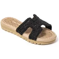 Brasileras Huisschoenen 'Braida' zwart