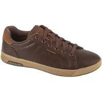 SKECHERS Sneakers laag 'Cavell - Hensley' donkerbruin