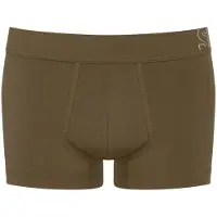 Sloggi Boxershorts bruin / wit