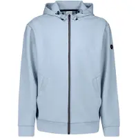 No-excess Gebreid vest lichtblauw