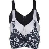 Bonprix BH marine / nachtblauw / wit