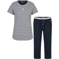 Louise Pyjama 'Capri' donkerblauw