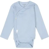 Noppies baby romper Narellan lichtblauw Jongens/Meisjes Stretchkatoen Ronde hals - maat 68