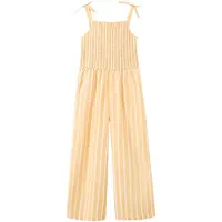 Mango KIDS Overall 'Sunny' geel / wit