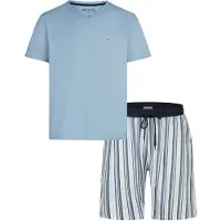 Phil&Co. Pyjama kort blauw