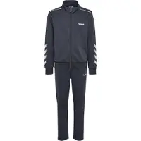 Hummel Trainingspak donkergroen / wit