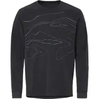 Vaude Bike - Moab L/S Pro Shirt - Fietsshirt XL, zwart/grijs