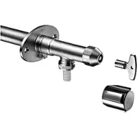 Schell Polar II - Buitenkraan niet bevriezend, mat chroom 039950399