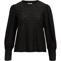 Object Blouse 'Laila' zwart