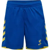 Hummel Sportbroek blauw / geel