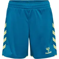 Hummel Sportbroek azuur / geel