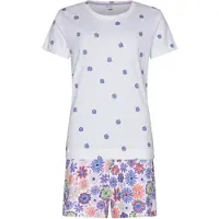 Rebelle Pyjama 'Shortama' wit