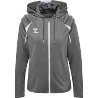Hummel Sportief sweatshirt donkergrijs / wit