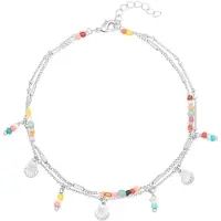Cala Rose Voetsieraden 'BEACH' zilver