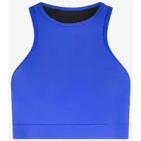 WALLIEN Bikinitop 'Racerfront Tie' kobaltblauw