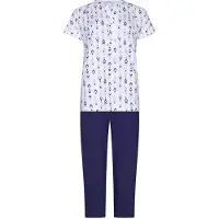 Pastunette Pyjama 'Pyjama with buttons' donkerblauw