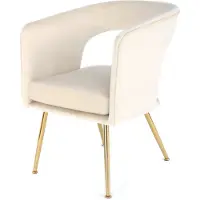 Kayoom Stuhl Jolene 125 Creme