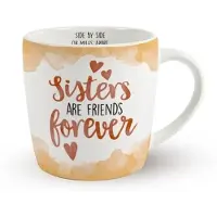 Miko Enjoy mok - Sisters are friends forever - Met binnentekst