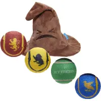 BARK sorting hat harry potter pluche met 1 bal - 20x20x19 cm - Speelgoed Honden