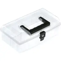 Prosperplast Organizerkoffer UNIBOX NUN10, 8.5x13.5x24.5 cm, 5 tussenschotten
