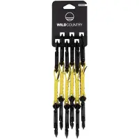 Wild Country - Klimsetjes - Session Quickdraw 6X12Cm Heritage voor Unisex van Nylon - Paars