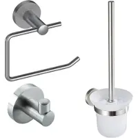 FortiFura Calvi Toiletset 3-delig - PVD - geborsteld RVS SW639927 SW639930 SW639928