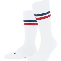 Falke Dynamic gedessineerd katoen sokken unisex wit - maat 35-36