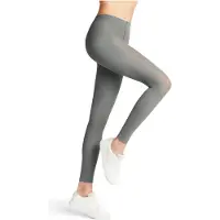 Falke Pure Matt eenkleurig materiaal ondoorzichtig 50 DEN legging dames grijs - maat S