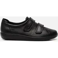 Ecco Slip-on 'Slipper Damen 206513/56723 Glattleder in schwarz' zwart