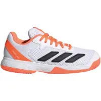 Adidas Sportschoen 'Courtflash' oranje / zwart / wit