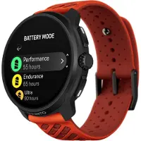 Suunto - Horloges - Race 2 Coral Orange voor Unisex van Nylon - Oranje