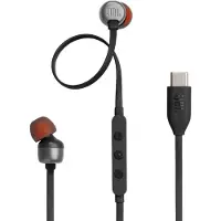 JBL Tune 310c Usb-c In-ear Bedrade Oordopjes Zwart