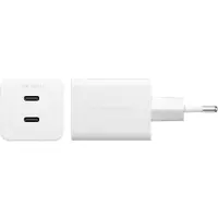 PanzerGlass 45W oplader, 2x USB-C, wit