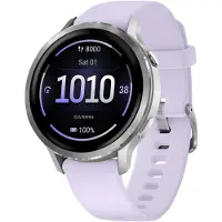 Garmin Venu 4 Zilver/Paars 41 mm