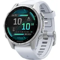 Garmin Fenix 8 Zilver/Wit 43mm