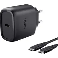 Trust 25521 Maxo USB-oplader, 45W, GaN