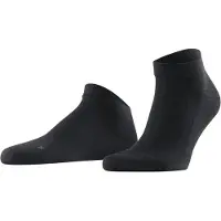 Falke Sneaker sokken zwart, Effen