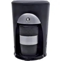 All Ride Koffiezetapparaat 24Volt Auto en Vrachtwagen - Koffiepadmachine voor Koffiepads - Koffiezet Apparaat met Koffiebeker - Auto Accessoiries voor Onderweg - Zwart