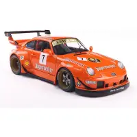 Solido Auto Porsche RWB BODYKIT JÄGERMEISTER ORANJE Kant-en-klaar model Personenauto (model)