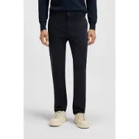 BOSS Chino navy / oranje