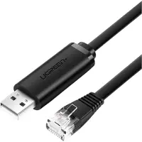 UGREEN - consolekabel - USB - Ethernet RJ45-adapter 1,5m zwart - (CM204)