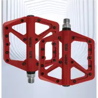 HBS Pd-502 Fietspedalen - Lichtgewicht Slijtvast En Antislip Rood