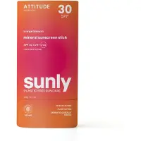 ATTITUDE Sunly Zonnebrandstick SPF30 Oranjebloesem - (60g) ECO - duurzaam
